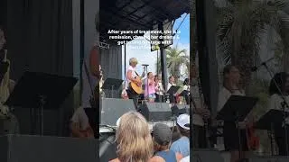 Thumbnail: Our patient Zoe performing with Switchfoot after going into remission! 👏