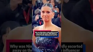 Thumbnail: Why was Nina Dobrev escorted off, but Carlotta Fiasella got away with ignoring security?#ninadobrev