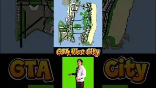 Thumbnail: All GTA Maps 🔥 GTA 1 to GTA 6 😈 # #gta6 # #gtavi #gaming #shorts