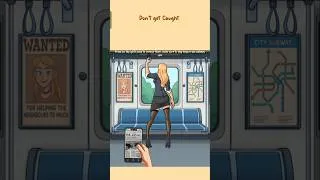 Thumbnail: Remove the girl's socks before she catches you #puzzle