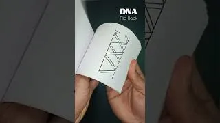 Thumbnail: DNA Double helix structure - Flipbook | How to draw easily step by step