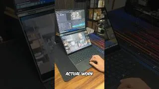 Thumbnail: A laptop with 2 screens