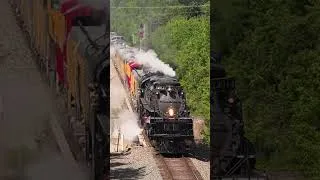 Thumbnail: "Big Boy" 4014 Steam Locomotive in Vermillion, Ohio #bigboy #4014 #steam #locomotive #train