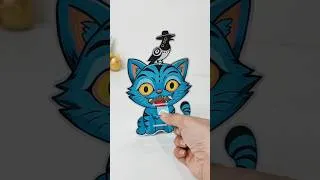 Thumbnail: I made a cute derpy tiger #kpopdemonhunters #shorts