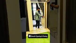 Thumbnail: Honeycomb partition | Sliding partition #raisei #raiseinteriors #honeycomb # #pleatedmesh #viral