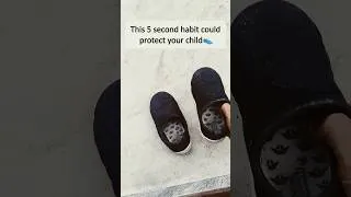Thumbnail: 5 Second Habit Can Protect Your Child 👟 #Shorts #ParentingTips #ParentingHacks #RaisingChampionshub