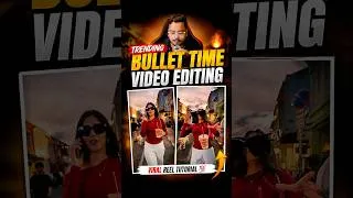 Thumbnail: Trending Bullet Time Video Editing For FREE | Chaos Trend Tutorial | Instagram Viral AI Reels |