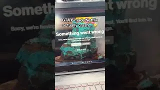Thumbnail: Netflix actually crashed from GTA 6?? 💀