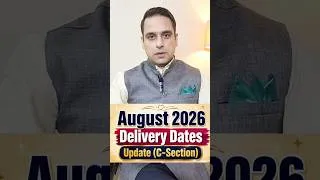 Thumbnail: August 2026 Delivery Dates Update (C-Section) #numerologyguidance #bestnumerologistinindia