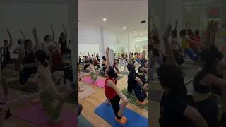 Thumbnail: Practice and all is coming ✨️✨️✨️ #rajyogaclasses #yoga #hipopening #yogastretch