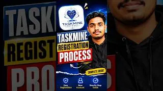 Thumbnail: TaskMine Network Registration Process 2026 #Shorts