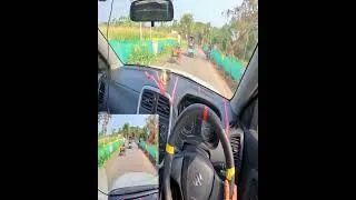 Thumbnail: Mastering Car Side Judgement – The Secret to Safe Clearance on Narrow Roads! 🇬🇧 #shorts #shots