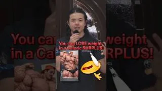 Thumbnail: Surplus DOESN'T equal Weight Gain #fitness #nutrition #education