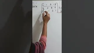 Thumbnail: M1 R25 JNTUH   Find Rank using Normal form in easy way   Matrix Normal Form   How to pass M1 005