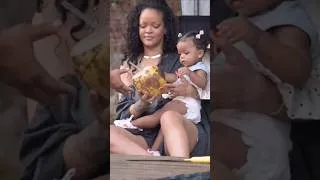 Thumbnail: Rihanna at a coconut stand with her kids in Barbados recently 🥹
