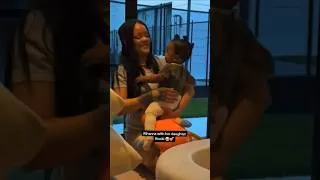 Thumbnail: Rihanna with her daughter Rocki 🥹