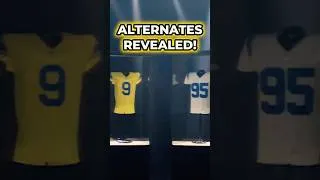Thumbnail: 🚨Rams Reveal Two NEW Alternate Uniforms #nfl #rams #shorts