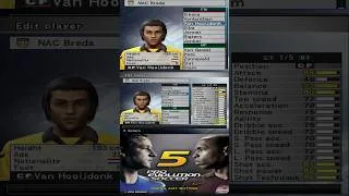 Thumbnail: NAC Breda Full Squad in Pro Evolution Soccer 5 - PES 5 / Winning Eleven 9 – Full Team & Player Stats