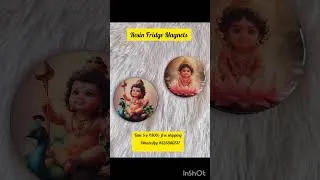 Thumbnail: fridge magnets #youtubeshorts  #trending #trendingshorts #shorts #murugan @ramyacreations0807