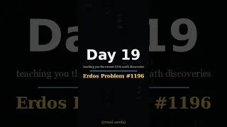 Thumbnail: AI proves Erdos right? #maths #rand.nerdaj