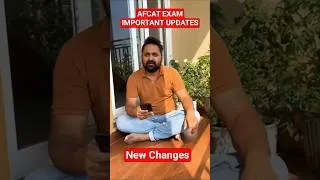 Thumbnail: Big Changes in AFCAT Exam 😱 Full Update Explained #afcat #afcatmaths #cds #cdsmaths