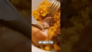 Thumbnail: Trying Rabbit Paella in Madrid! #shorts