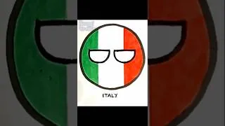 Thumbnail: Drawing Italy CountryBall #flag #countryballs #drawing