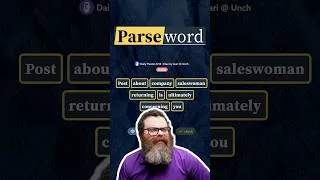 Thumbnail: Parseword | August 29, 2026