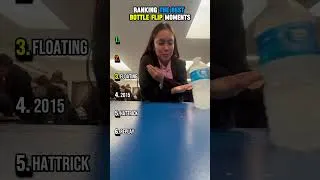 Thumbnail: RANKING THE BEST BOTTLE FLIP MOMENTS🍾  #usa