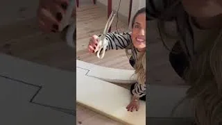 Thumbnail: Een DIY Zitkussen Maken Zonder Naaien #diy #staplegun #cushion #no-sew