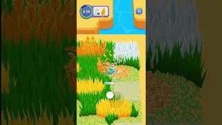 Thumbnail: You not need 200 IQ for this mowing strategy 🧠🌾 #puzzle #grassmaster #shorts