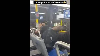 Thumbnail: BALD YN Wig Falls Off On The BUS 😂
