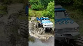 Thumbnail: MONSTER TRUCK vs MUD BOG🔥🏁💥 #monstertruck #mudbog #shorts #viral #fail