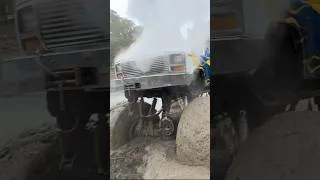 Thumbnail: We TOTALED the MONSTER TRUCK AGAIN💥🔥.... #monstertruck #mudbog #viral #shorts #fail