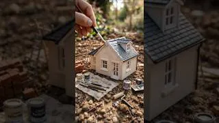 Thumbnail: Building a TINY House From Scratch — You Won't Believe the Details! 🏠✨" #reelsfbシ #shorts