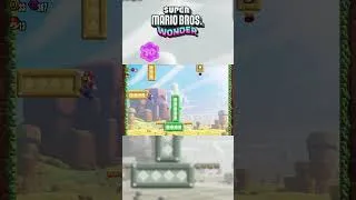 Thumbnail: Wall Climb Jump 1 ALL PURPLE COINS 🟣🟣🟣 Super Mario Bros Wonder #shorts