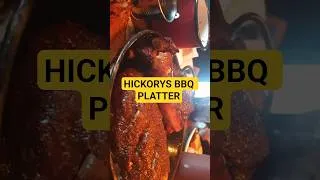 Thumbnail: Hickorys BBQ PLATTER #food #bbq #hickory #fyp #foryou #ratingfood