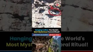 Thumbnail: Hanging Coffins: Amazing Funeral Tradition | Anthropology Optional | UPSC IAS|Usha mam anthropology