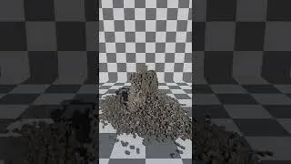 Thumbnail: Godot Engine 4 - Mass Rigid Body Simulation - Falling Concrete Bricks 12000+ - With Reverse