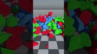 Thumbnail: Godot Engine 4 - Rigid Body Simulation - Fractured Cubes
