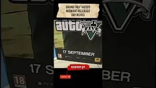 Thumbnail: The Day Rockstar Made History! 🚀 | GTA V (2013) #RAWISHYT#gtav #rockstargame