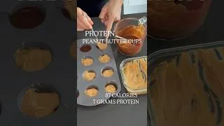 Thumbnail: High Protein Peanut Butter Cups 🍫 purchase my new ebook now! Link in bio x