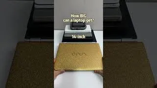 Thumbnail: How BIG can a laptop get? #windows #laptop