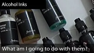 Thumbnail: What am I going to do with Alcohol Inks? #shorts