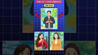 Thumbnail: Ghibli image kaise banaye | Ghibli image generator #shorts #ghibliart