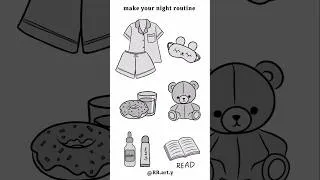 Thumbnail: make your own bedtime routine! #digitalart #digitaldrawing #occhallenge #ocartist #pauseocchallenge