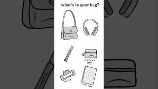 Thumbnail: what's in your bag? #digitaldrawing #oc #occhallenge #ocart #ocartist #pauseocchallenge #digitalart