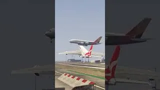 Thumbnail: Two Giant A380s Just Inches Apart During Landing and Takeoff 1