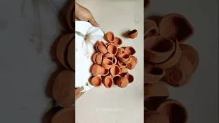 Thumbnail: Diya Stand Making #shorts #youtubeshorts #viral #diy #trending #diwali #craft