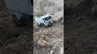 Thumbnail: Rc Truck Hino 500 Stuck,Mega Rc Trucks.#truck #shorts